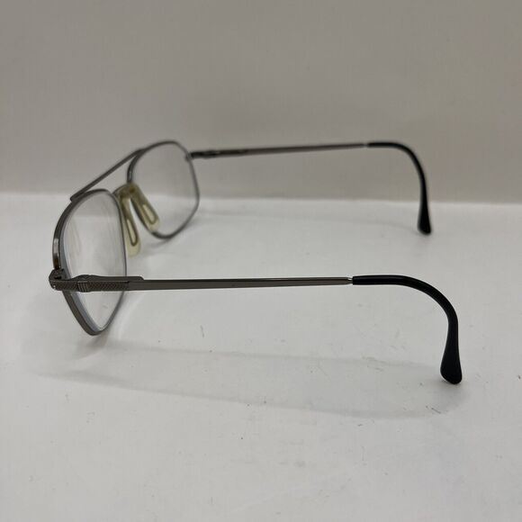 Stetson Eyeglasses 178 Zyloware 058 Designer Frames Only Silver 57-16-140 - Picture 3 of 6